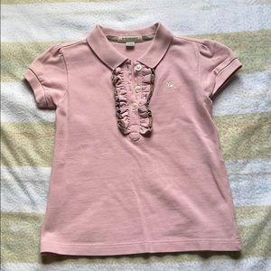 Burberry raffle Polo shirt 5Y